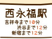 井の頭線「西永福」駅